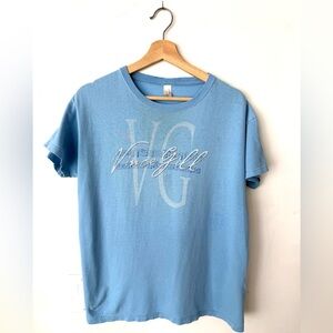 Anvil Light Blue Vince Gill Graphic Short Sleeve Tee